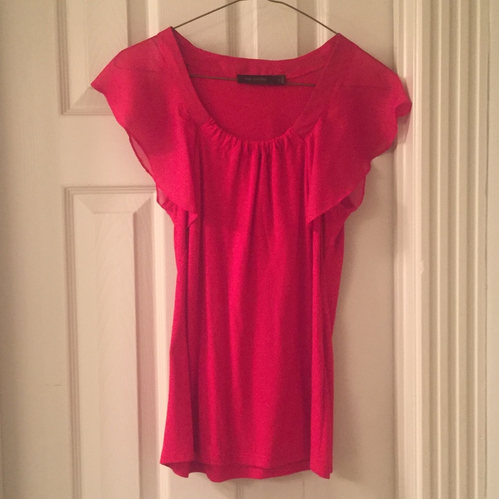Red Blouse from The Limited